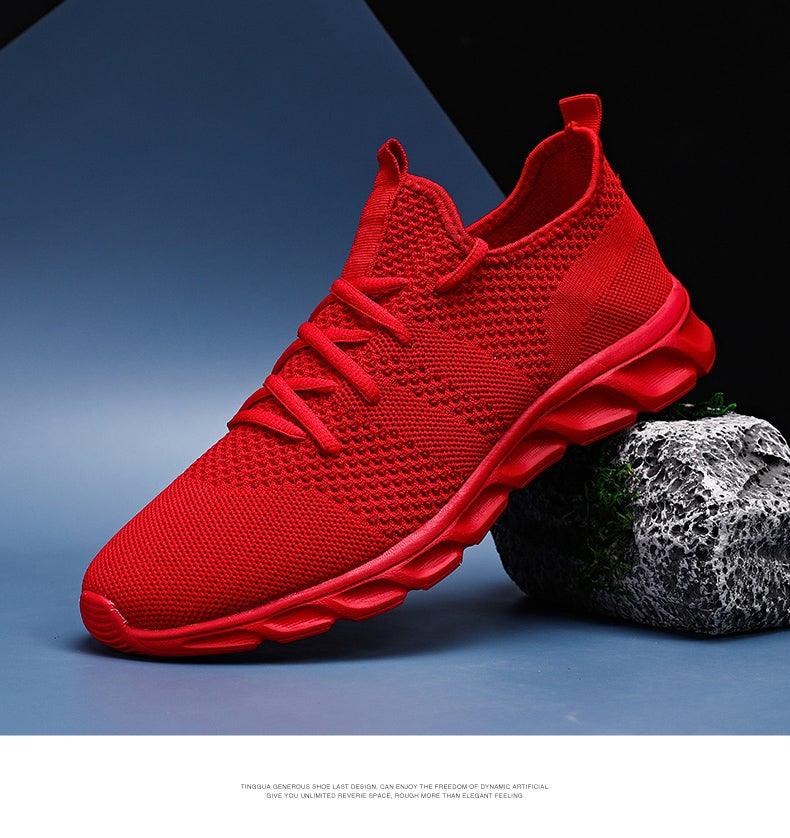 Men's Lightweight Athletic Knit Running Shoes Casual Sport Sneakers