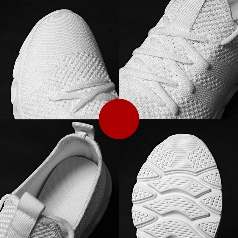 Men's Lightweight Athletic Knit Running Shoes Casual Sport Sneakers