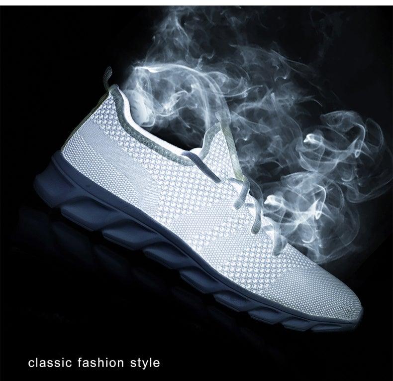 Men's Lightweight Athletic Knit Running Shoes Casual Sport Sneakers