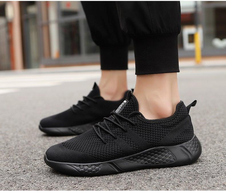 Men's Lightweight Athletic Knit Running Shoes Casual Sport Sneakers