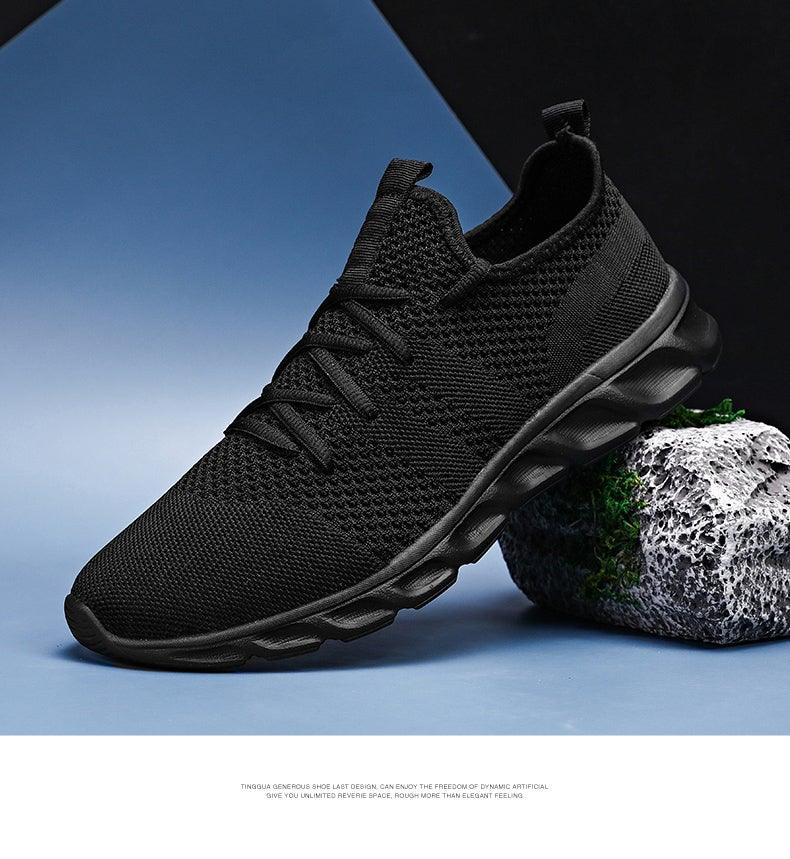 Men's Lightweight Athletic Knit Running Shoes Casual Sport Sneakers