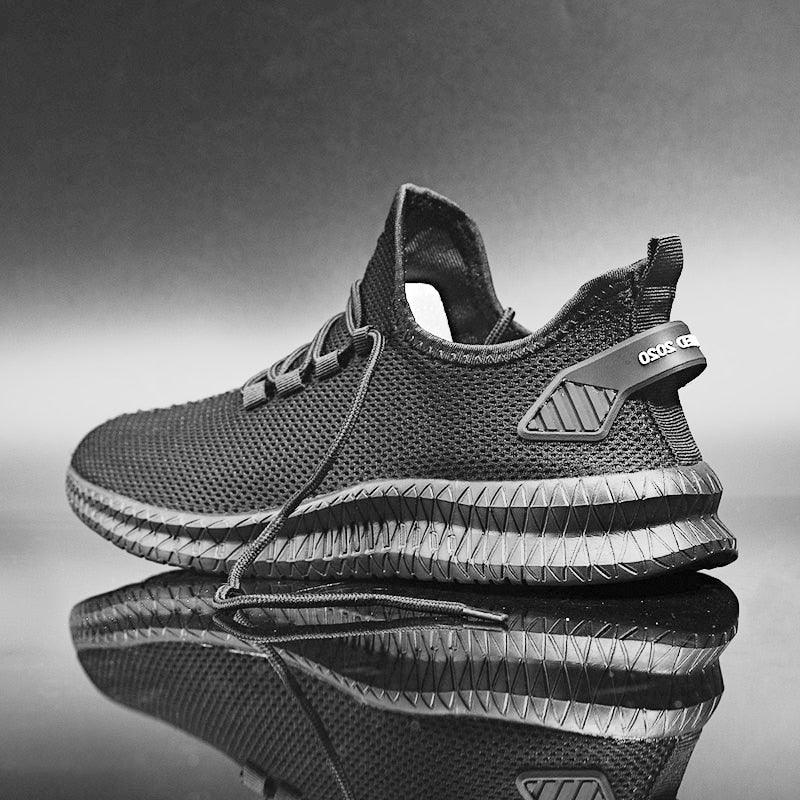 Men's Breathable Mesh Running Sneakers - Lightweight Athletic Shoes