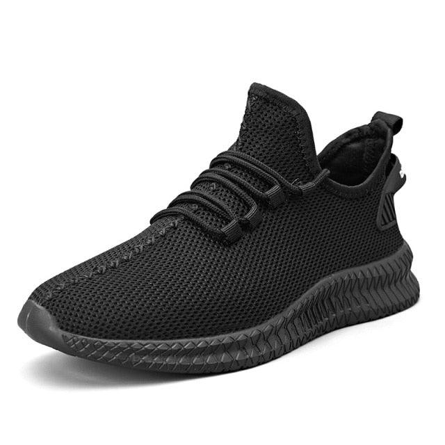 Men's Breathable Mesh Running Sneakers - Lightweight Athletic Shoes
