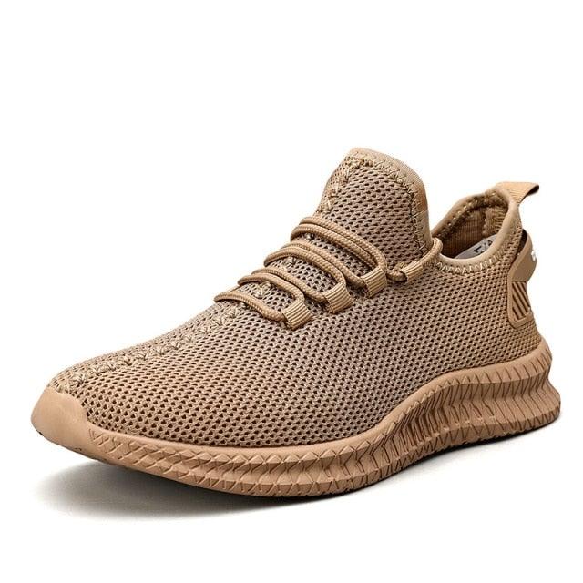 Men's Breathable Mesh Running Sneakers - Lightweight Athletic Shoes