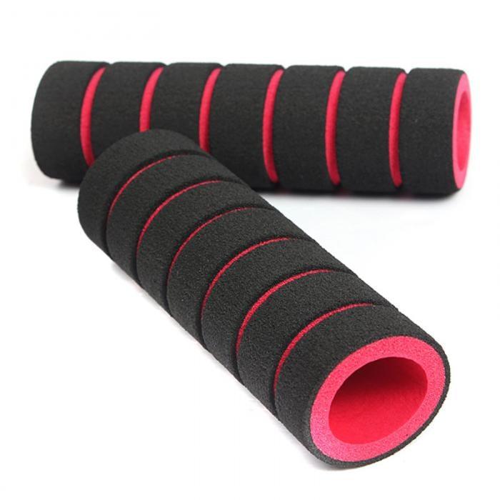Soft Foam Bike Handlebar Grips, Anti-Shock Non-Slip Cycling Covers
