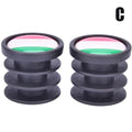 Mini Bicycle Handlebar End Plugs, Decorative National Flag Caps