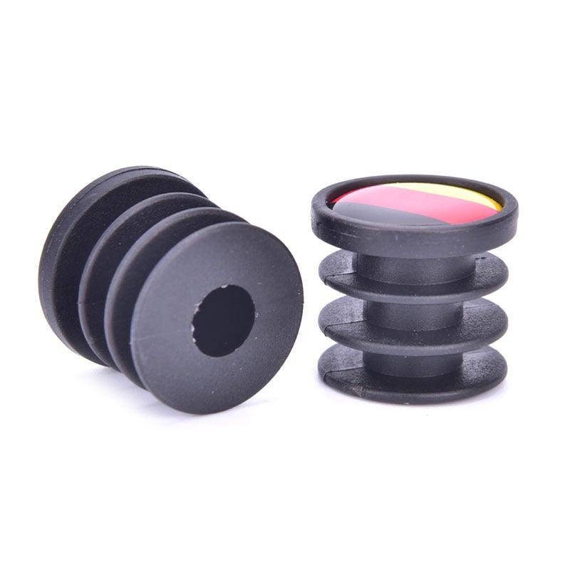 Mini Bicycle Handlebar End Plugs, Decorative National Flag Caps