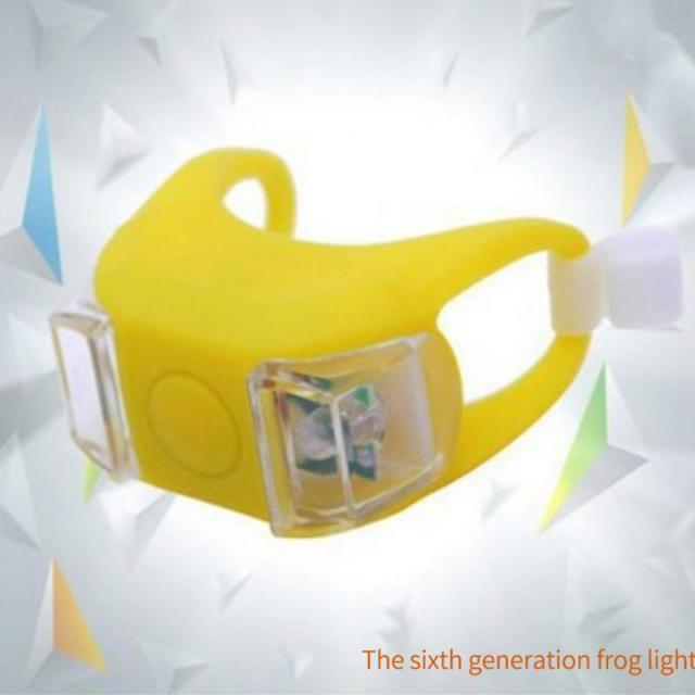 Waterproof Silicone LED Bicycle Safety Light Set for Cycling
