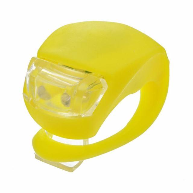 Waterproof Silicone LED Bicycle Safety Light Set for Cycling