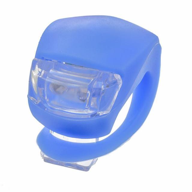 Waterproof Silicone LED Bicycle Safety Light Set for Cycling
