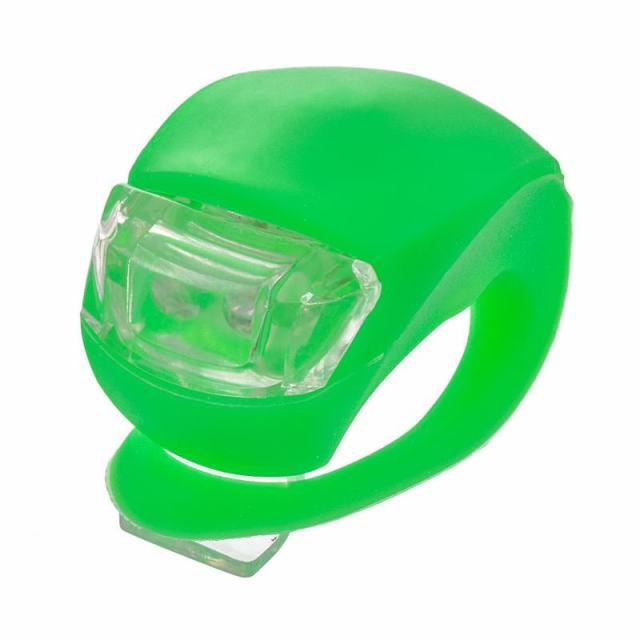 Waterproof Silicone LED Bicycle Safety Light Set for Cycling