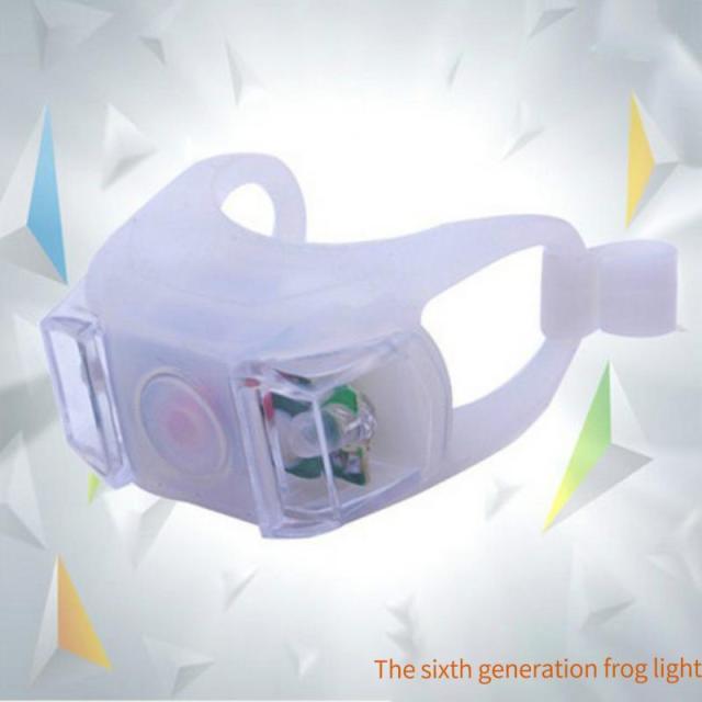 Waterproof Silicone LED Bicycle Safety Light Set for Cycling