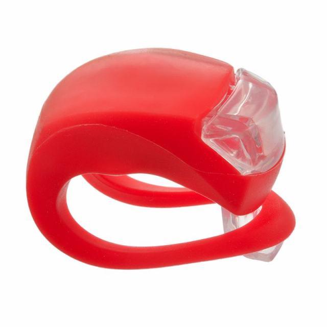 Waterproof Silicone LED Bicycle Safety Light Set for Cycling