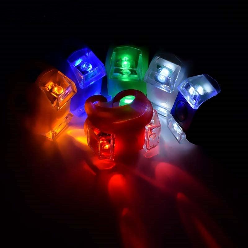 Waterproof Silicone LED Bicycle Safety Light Set for Cycling