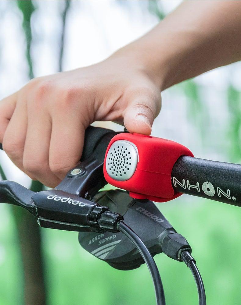 Silicone Electric Bike Bell for Kids - 90dB Water Resistant Horn