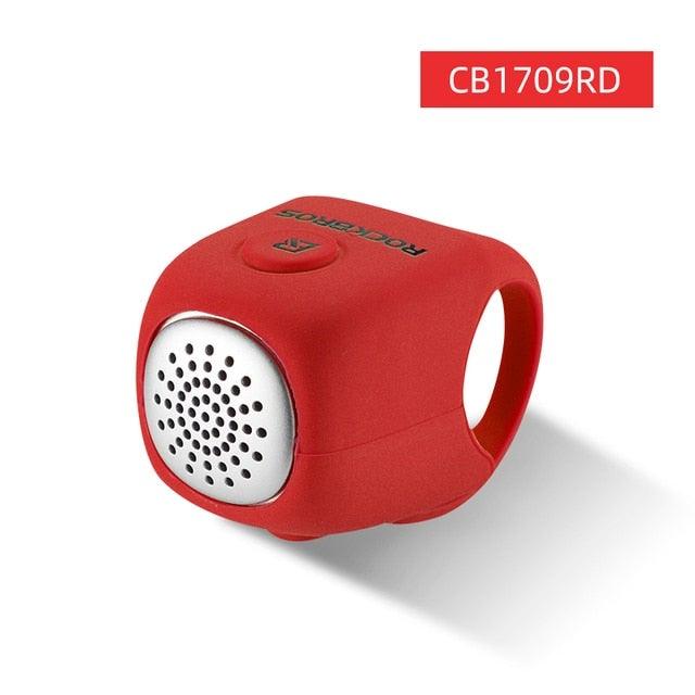 Silicone Electric Bike Bell for Kids - 90dB Water Resistant Horn
