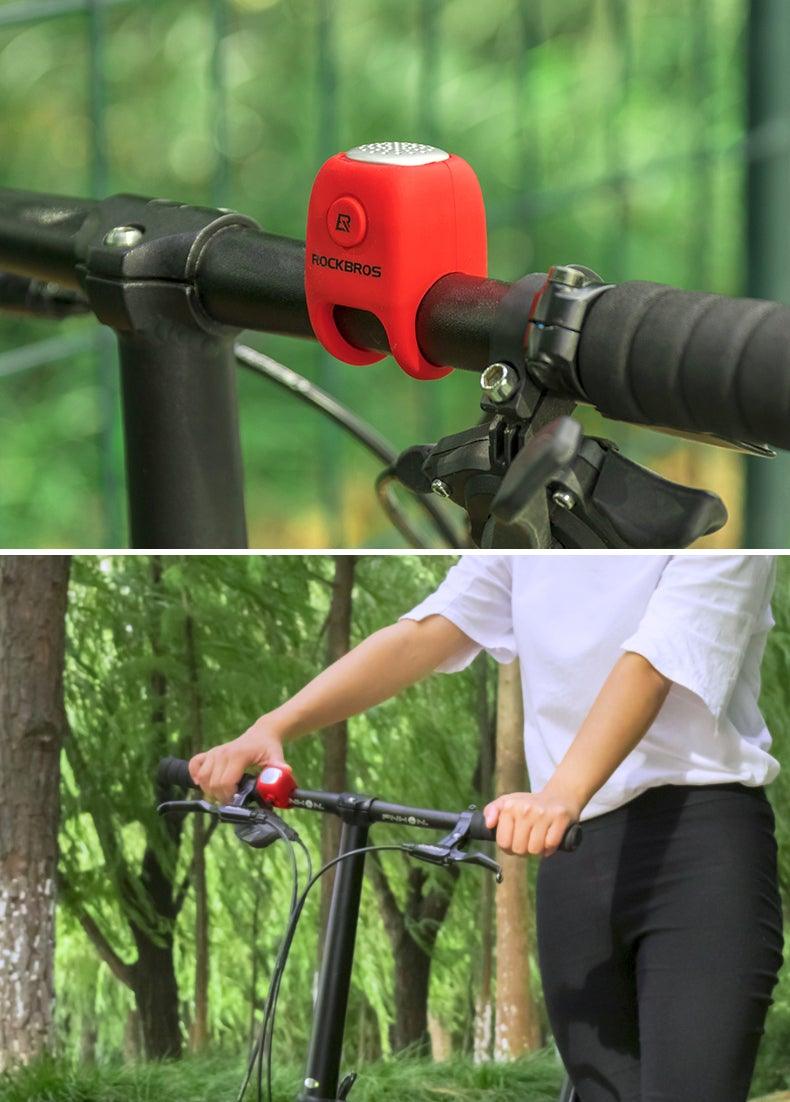 Silicone Electric Bike Bell for Kids - 90dB Water Resistant Horn