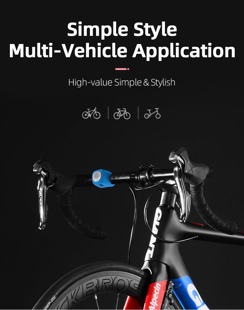 Silicone Electric Bike Bell for Kids - 90dB Water Resistant Horn