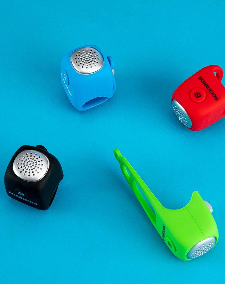 Silicone Electric Bike Bell for Kids - 90dB Water Resistant Horn