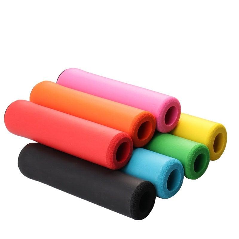 Lightweight Silicone Road Bike Handlebar Grips, Shock Absorbing