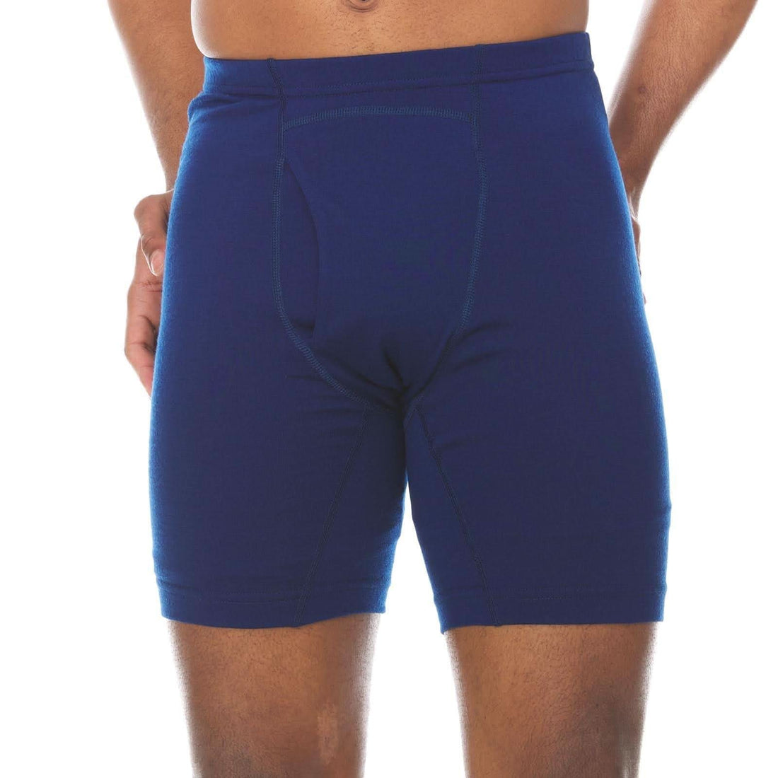 Men's Lightweight Merino Wool Boxer Briefs - Fitted Athletic Base