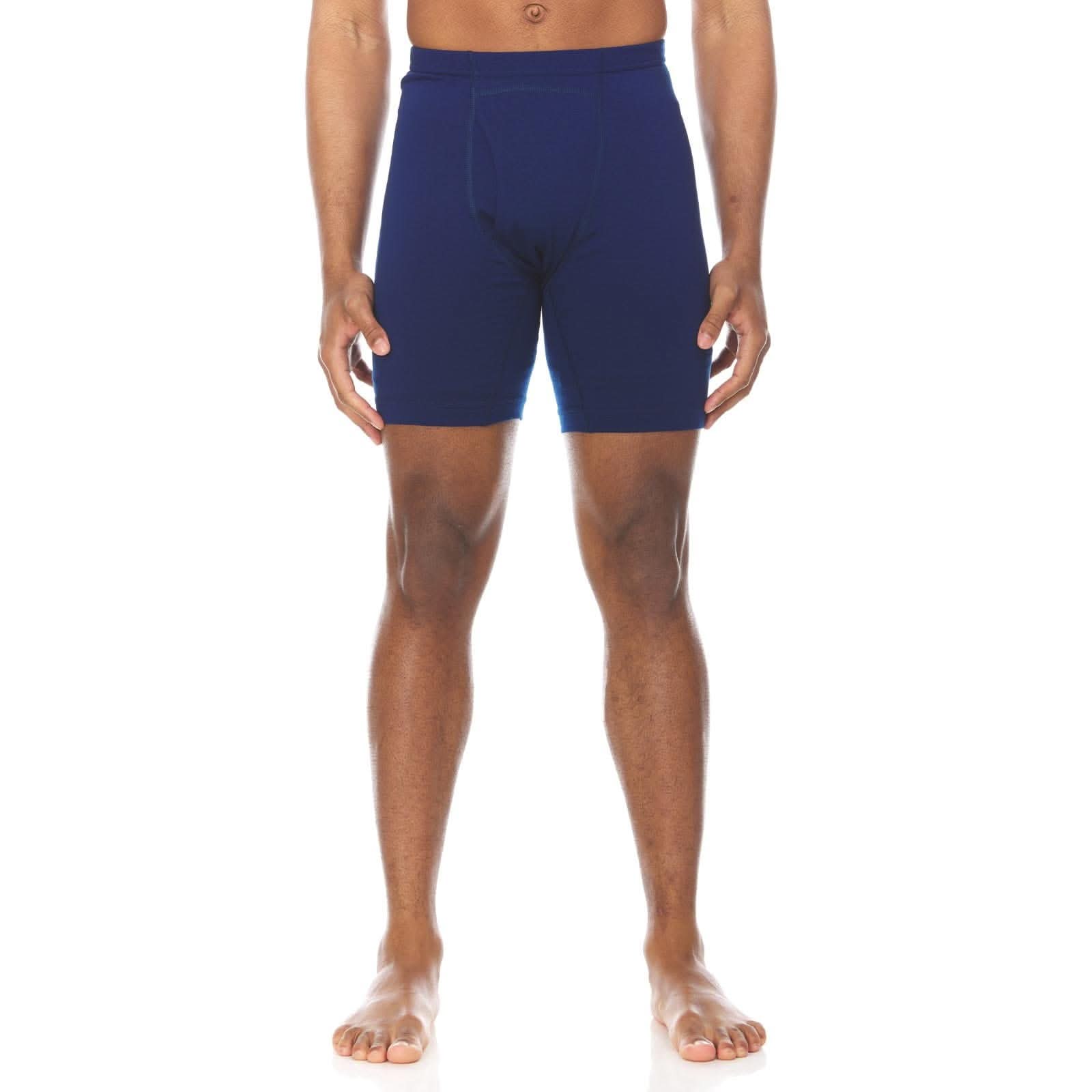 Men's Lightweight Merino Wool Boxer Briefs - Fitted Athletic Base