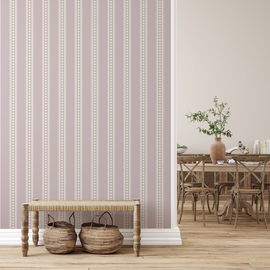 Conway Removable Peel and Stick Wallpaper by Beeky Illustration
