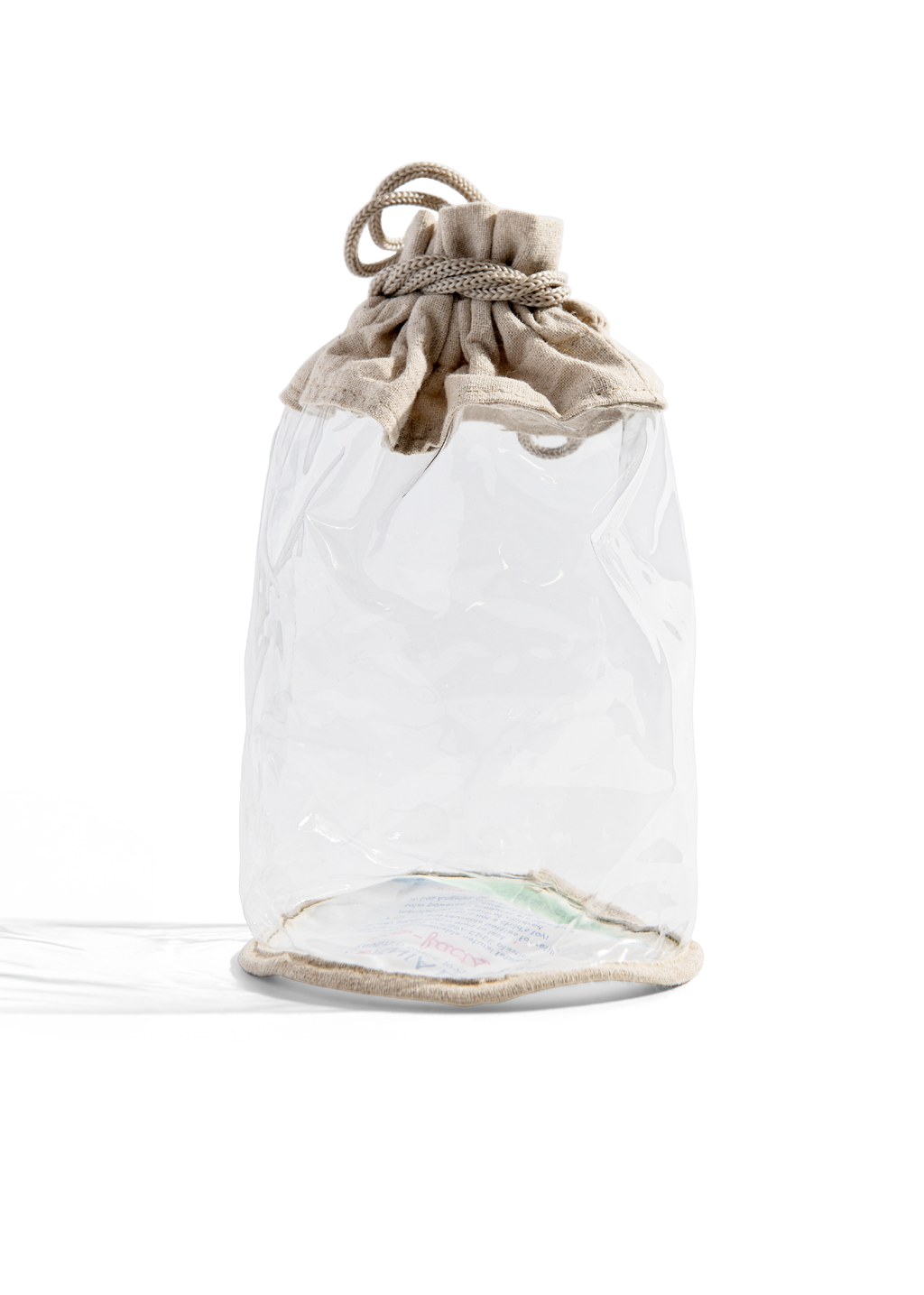 Large Reusable Linen Drawstring Bag
