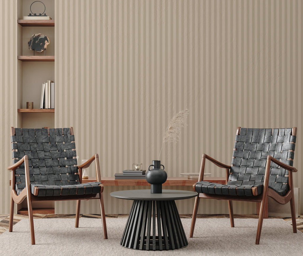 Ashbury Stripe Wallpaper Peel and Stick Removable Design