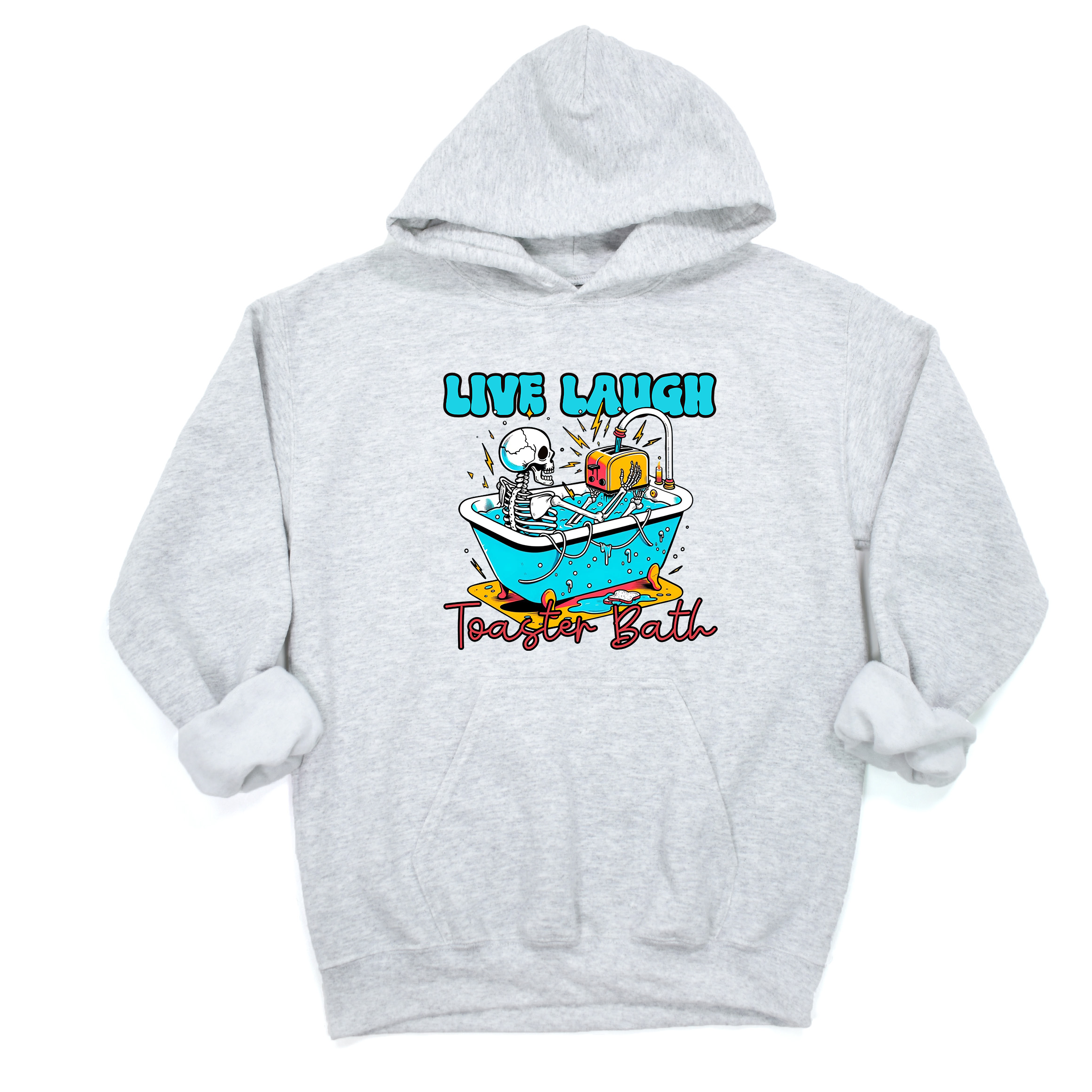 Live Laugh Toaster Bath Tee OR Sweatshirt