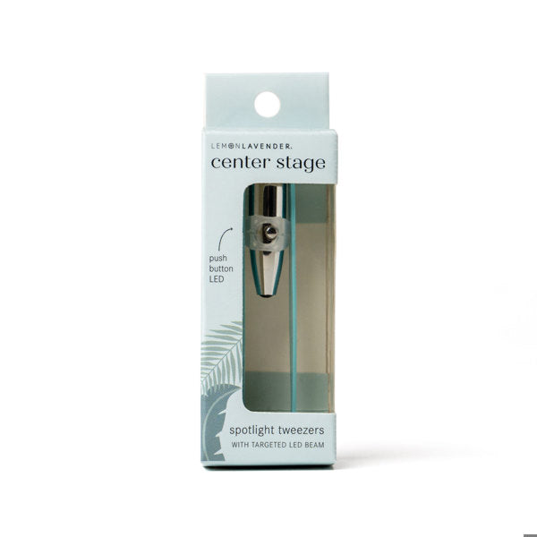 Lemon Lavender® Center Stage LED Spotlight Tweezers – Precision Grooming Tool