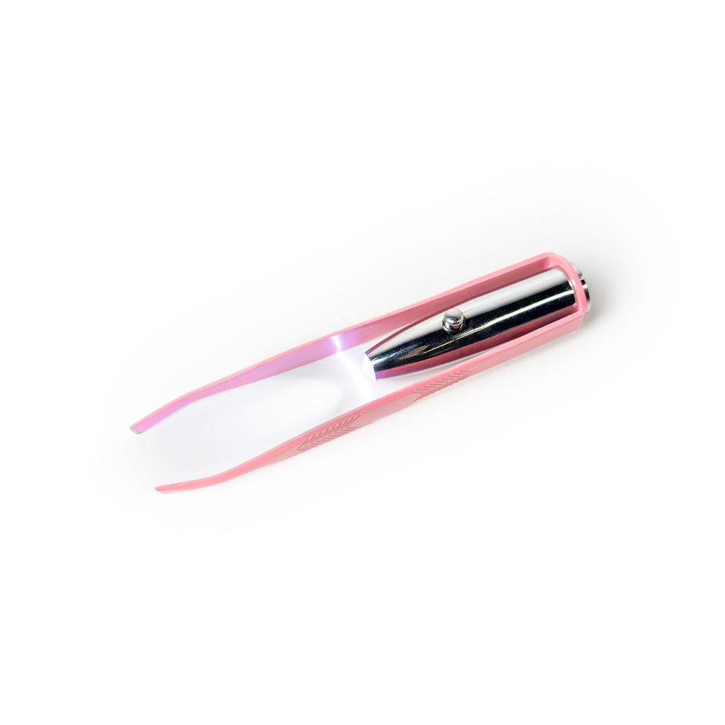 Lemon Lavender® Center Stage LED Spotlight Tweezers – Precision Grooming Tool