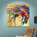 Modern Woman Canvas Art - Graffiti Style Prints