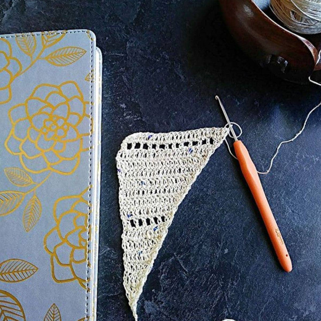 Lovelace Crochet Shawl Pattern – Bohemian Knit Wrap in Cream