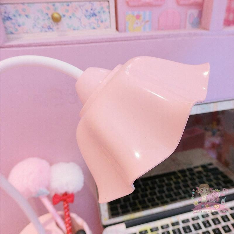 Lovely 3-Level Dimmable LED Student Reading Lamp with Pen Case