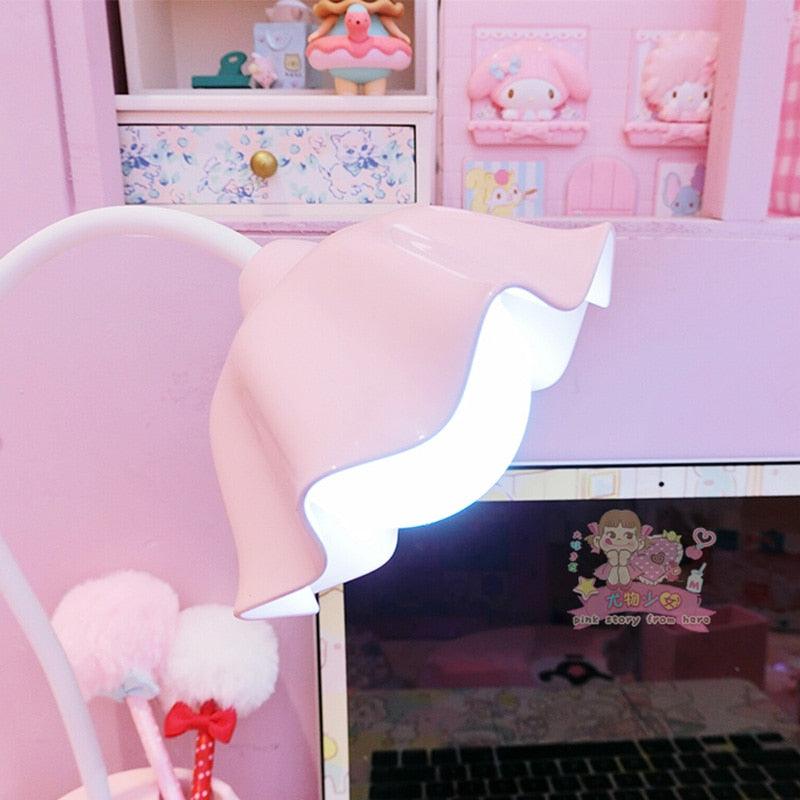 Lovely 3-Level Dimmable LED Student Reading Lamp with Pen Case