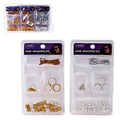 LQQKS Braid Tube & Rope styling set featuring braiding tools inside a clear reusable PVC case.