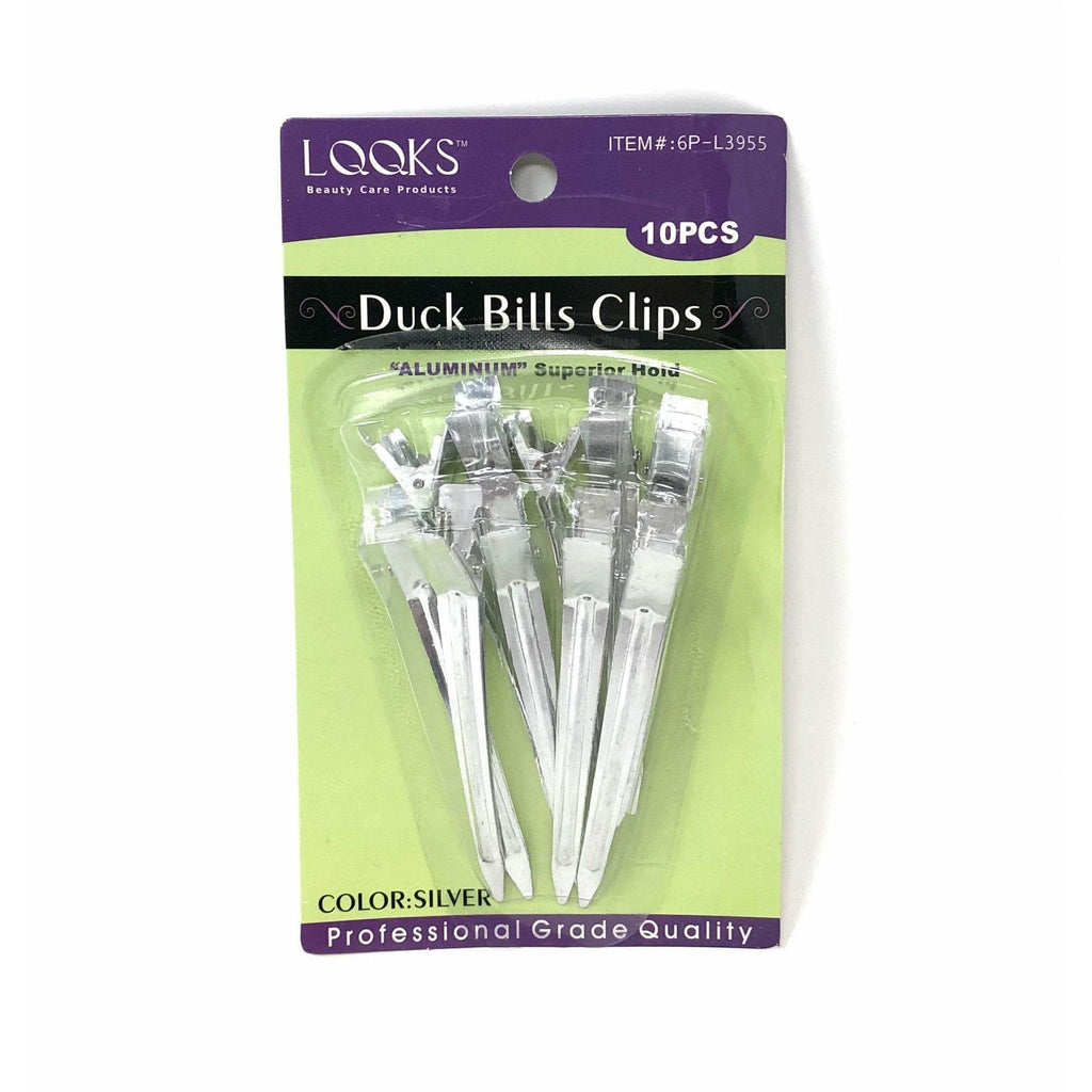 Professional Duck Bill Hair Clips - 10 Piece Styling Sectioning Set