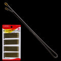 Set of 3-inch jumbo bobby pins in a metallic bronze finish with protective rubber-coated tips.