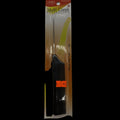 LQQKS Metal Pin Tail Comb for professional styling in black and silver
