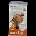 LQQKS Ultra Stocking Wave Cap in white for wave maintenance and active wear