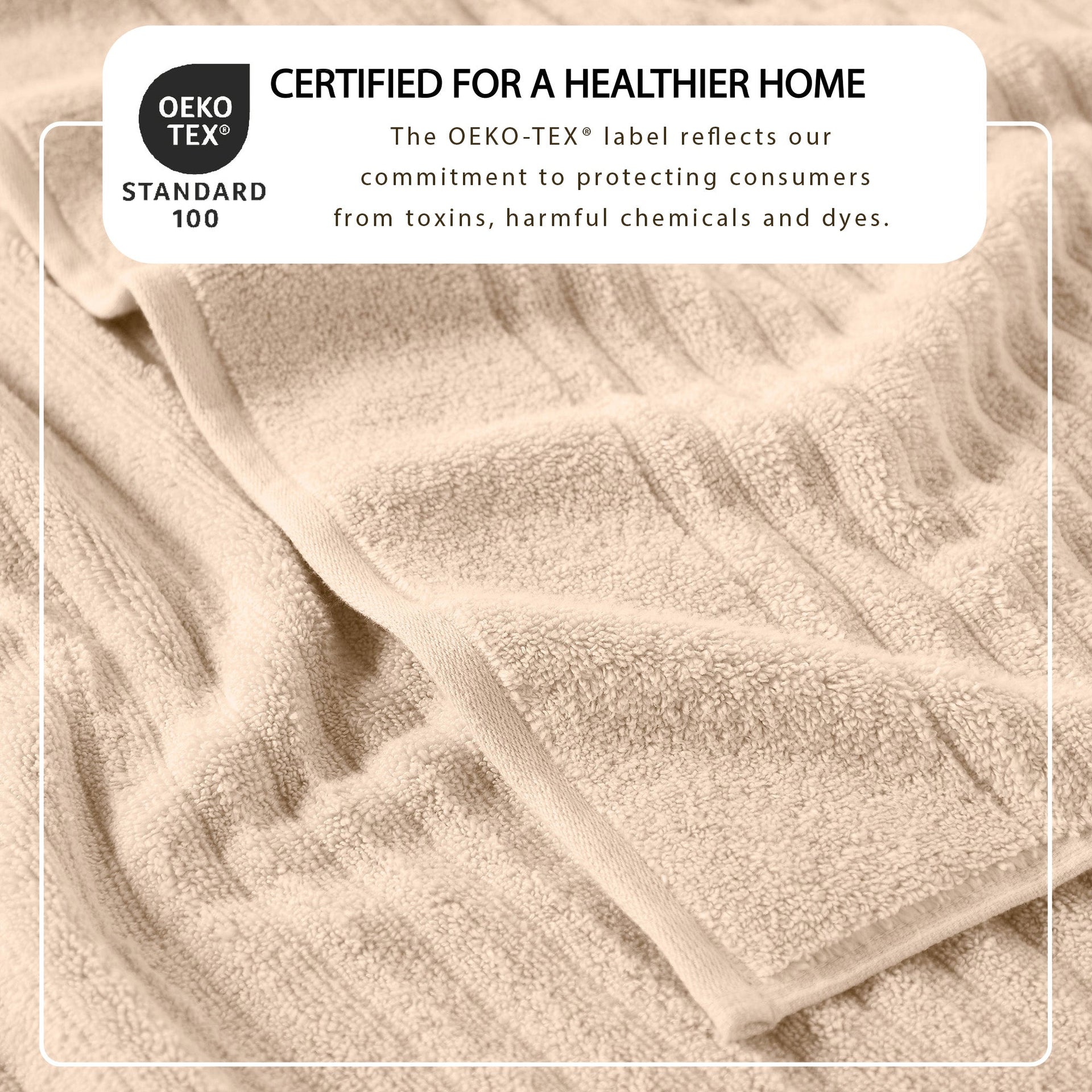 Luxury Combed Cotton Bath Towel Set - Karina Collection