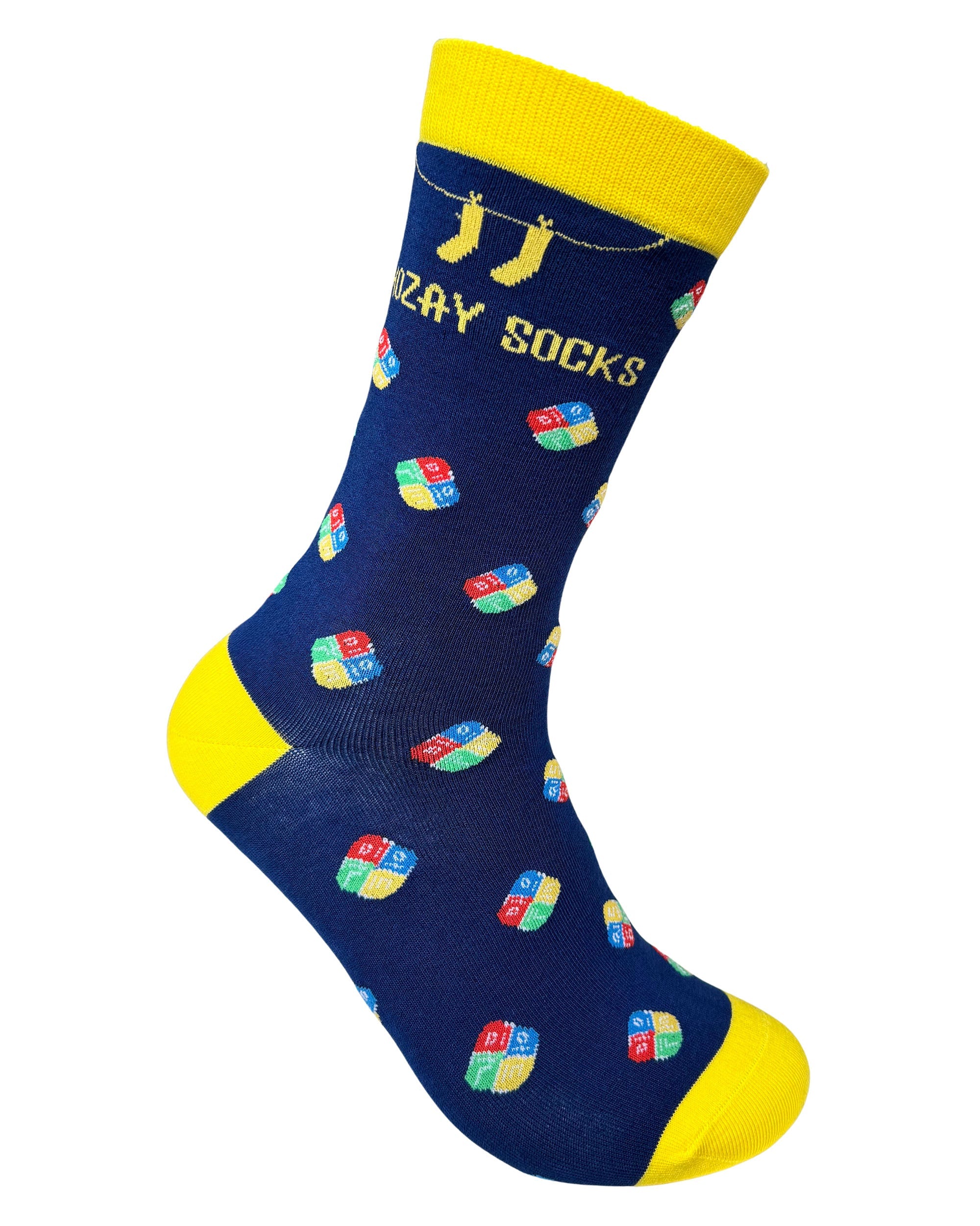 Ludo Board Game Socks - Vibrant Unisex Fun