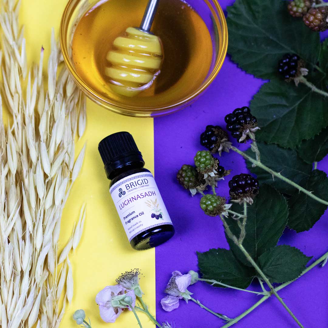 Lughnasadh Natural Fragrance Roller - Blackberry Oats & Honey