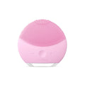FOREO LUNA Mini 2 facial cleansing massager in Pearl Pink, shown from the front.