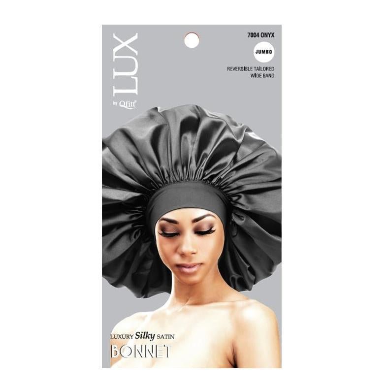 Jumbo Satin Hair Bonnet for Nightly Protection and Frizz Control