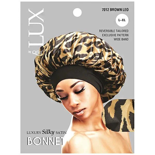 Lux Reversible Hair Bonnet for Sleeping and Styling, Large-XLarge