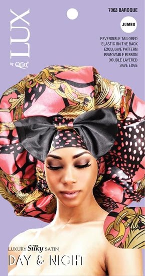 Jumbo Satin Bonnet for Hair Protection Day & Night Hair Cover