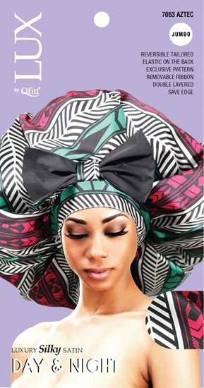 Jumbo Satin Bonnet for Hair Protection Day & Night Hair Cover