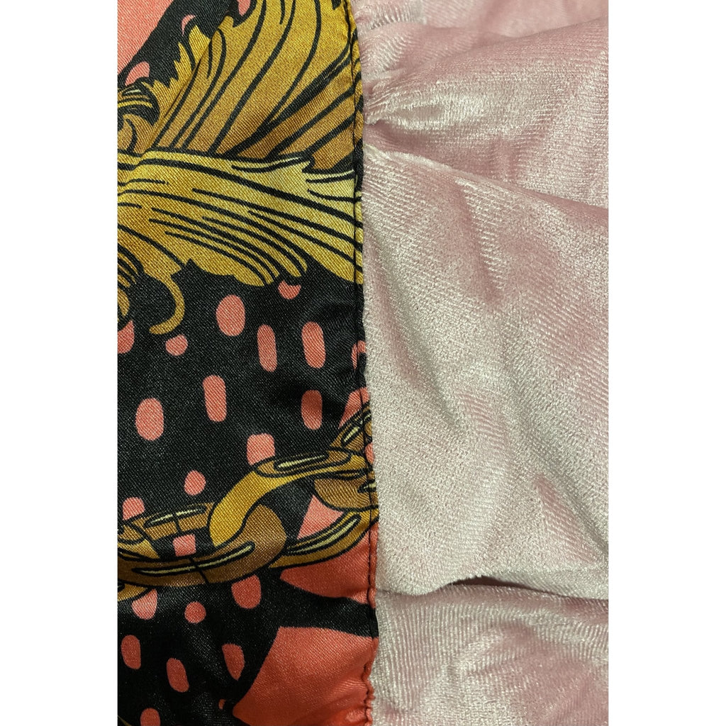 Velvet Tie Bonnet for Braids and Locs - Extra Long Protective Cap